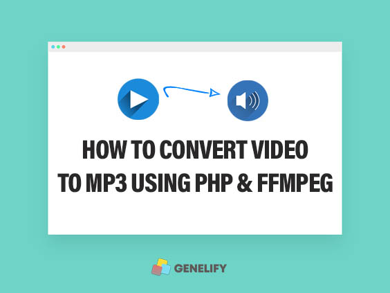 How to Convert Video to mp3 Audio Using PHP with FFmpeg