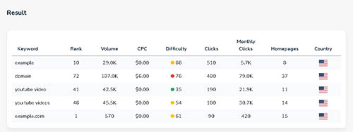 Domain Keyword Rank Checker Tool