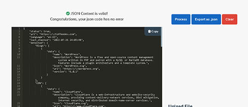 JSON Validator & Beautifier