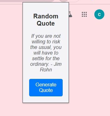 How to Create Your First Chrome Extension in Minutes - Result - Genelify