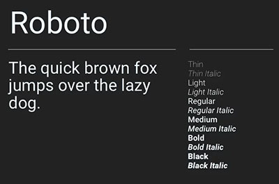 The 12 Best Google Fonts for Your Website - Roboto
